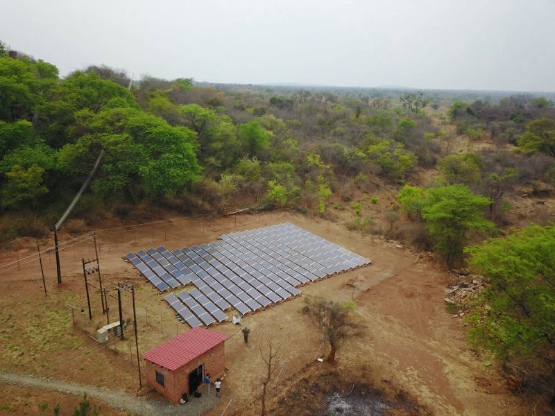 60 kW hybrid plant housing complex | Zimbabwe