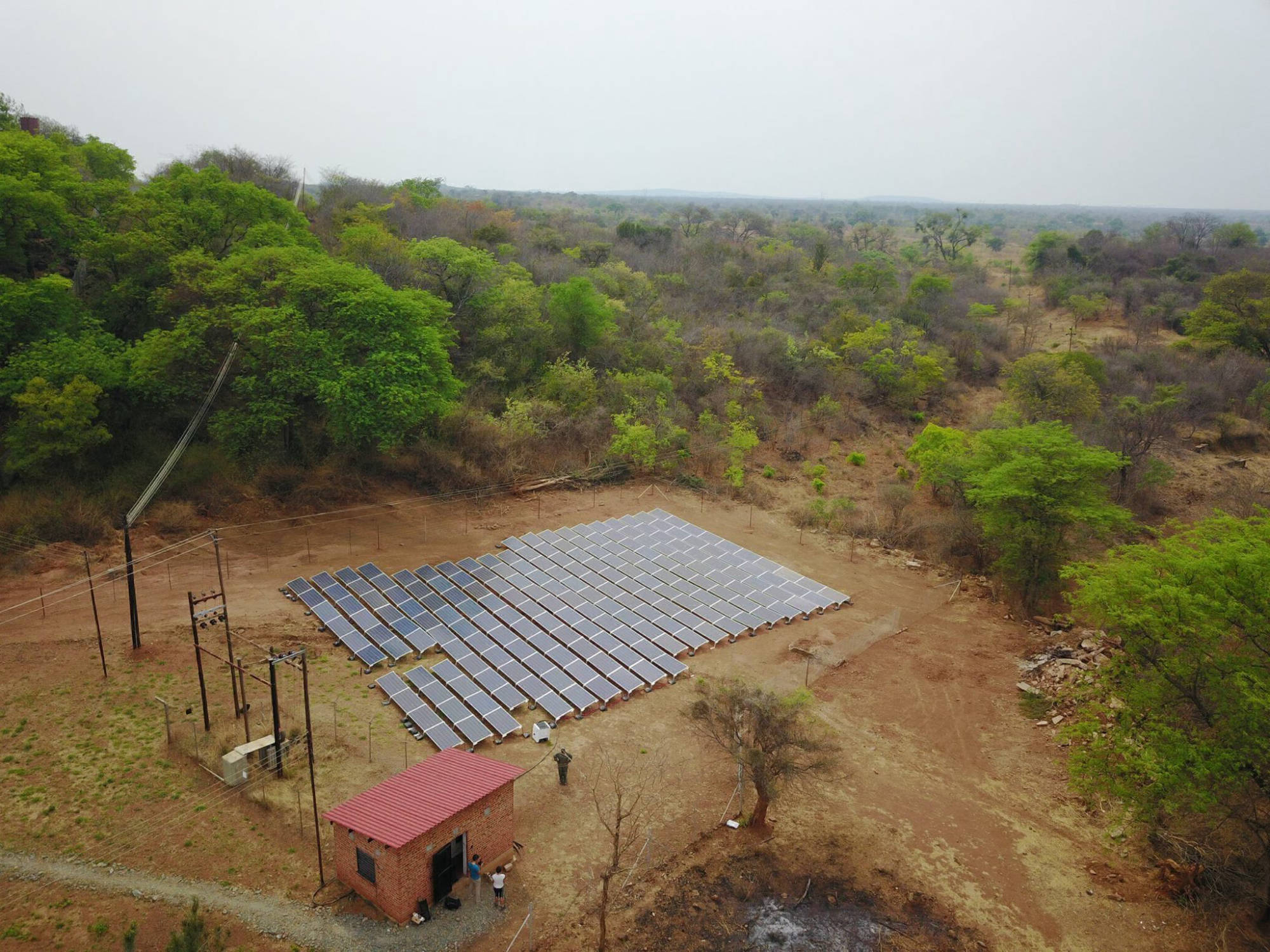 60 kW hybrid plant housing complex | Zimbabwe
