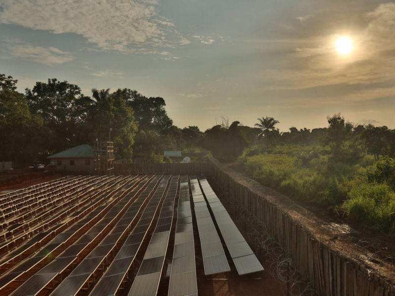 120 kW + 240 kWh off-grid plant at a remote camp | South Sudan